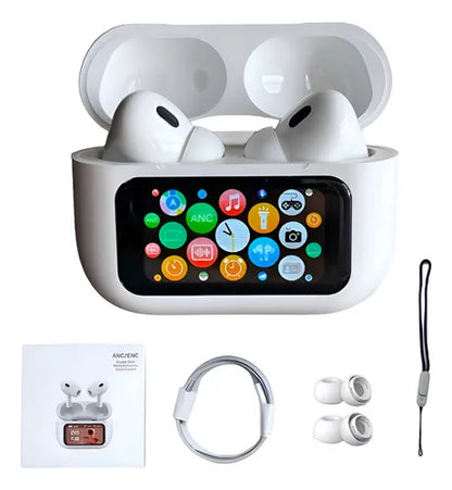 🎧✨ Audífonos L58 con Pantalla Inteligente – ANC + ENC, Bluetooth 5.3 y Sonido Premium