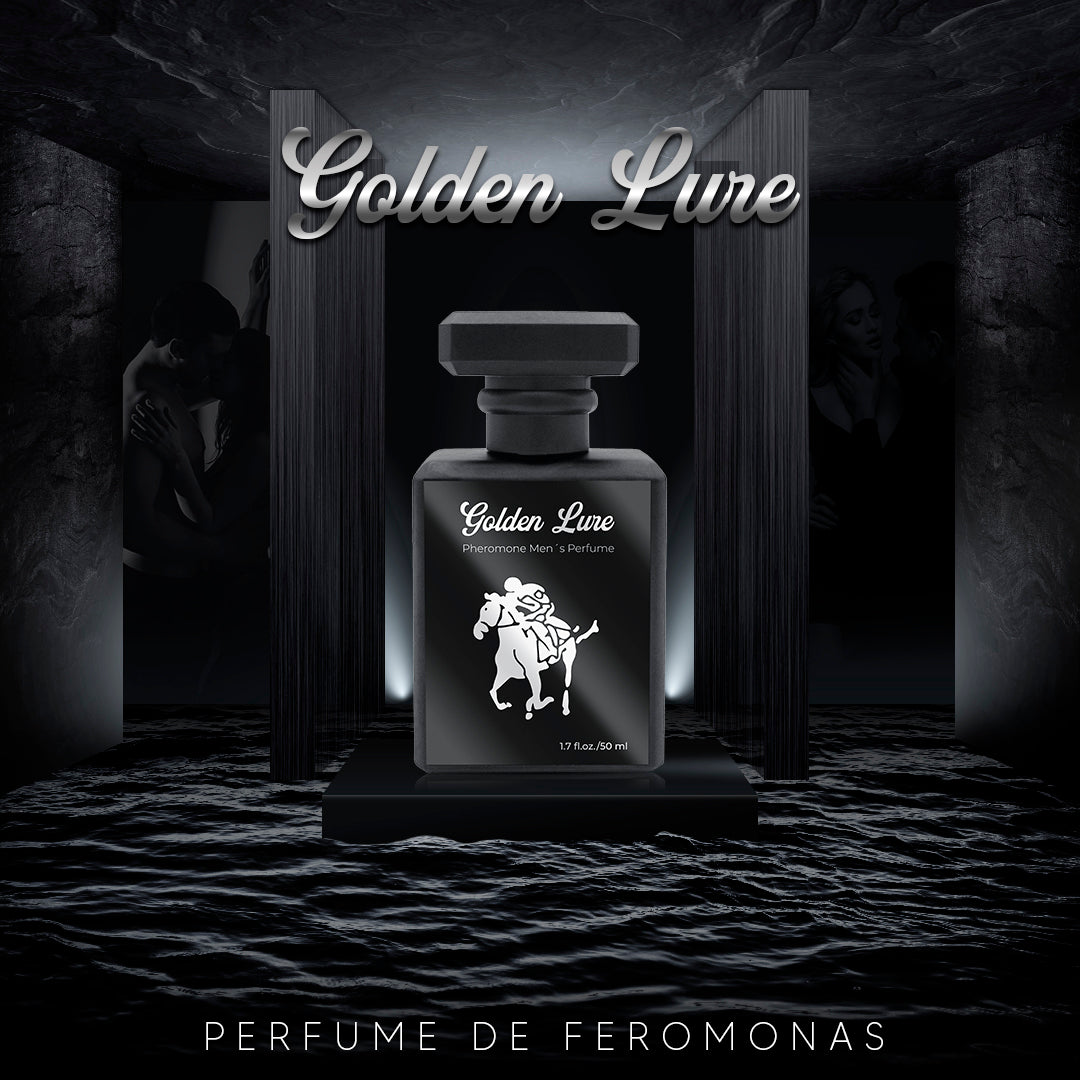 GOLDEN LURE ✨ – Perfume con Feromonas para Hombres 🧴🧲