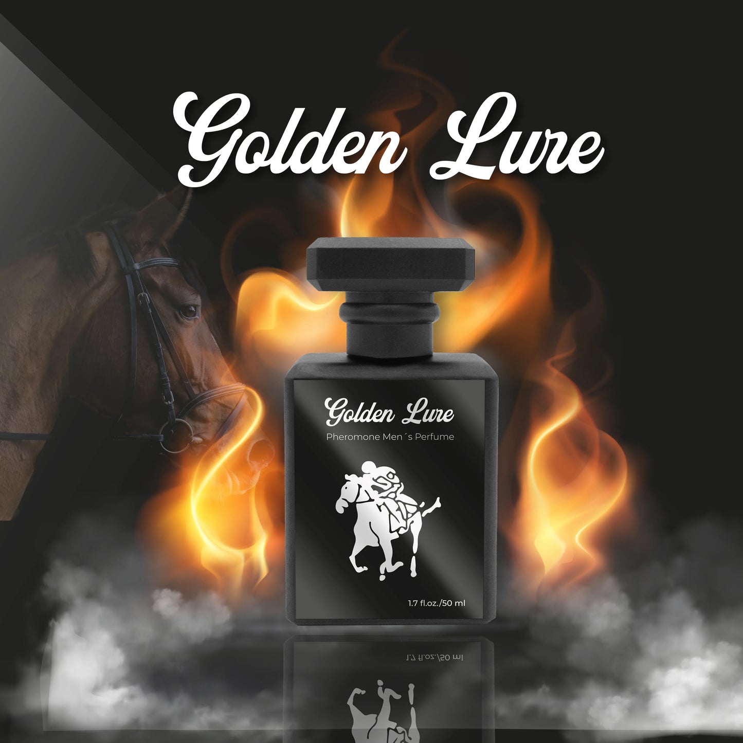 GOLDEN LURE ✨ – Perfume con Feromonas para Hombres 🧴🧲