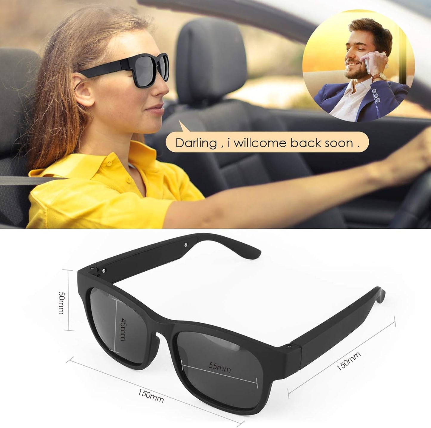 👓 LENTES SMART BLUETOOTH 🎧 MÁS QUE LENTES, ES TECNOLOGÍA 🔥